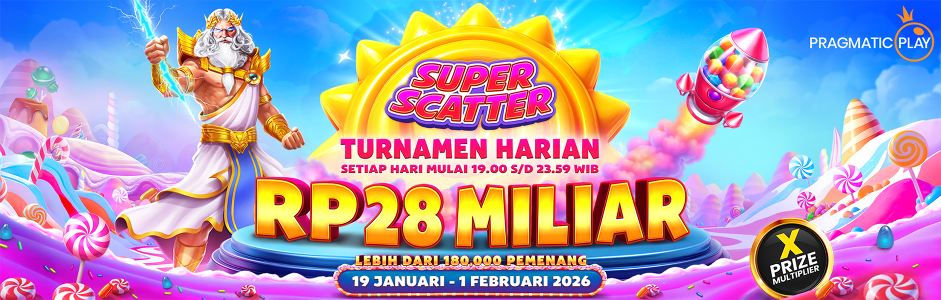 Pulsa303 banner platform taruhan online